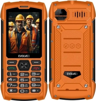 Evolveo StrongPhone H1 pomarańczowy