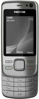 Nokia 6600i slide srebrny