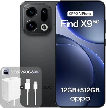Oppo Find X9 512GB kosmiczna czerń