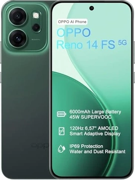 Oppo Reno 14 FS 5G 512GB/12GB luminous green