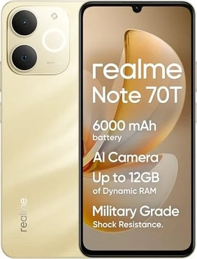 Realme Note 70T 128GB Beach złoty