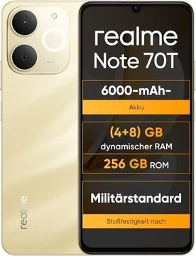 Realme Note 70T 256GB Beach Gold