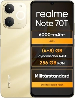 Realme Note 70T 256GB Beach złoty