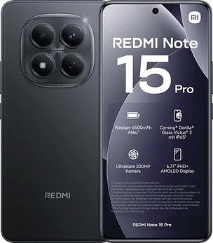 Xiaomi Redmi Note 15 Pro 256GB/8GB czarny