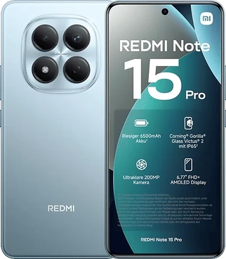 Xiaomi Redmi Note 15 Pro 256GB/8GB glacier blue