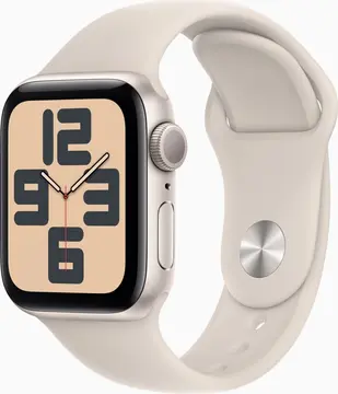 Apple Watch SE 2022 (GPS) 40mm Polarstern z paskiem sportowym S/M Polarstern