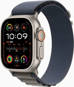 Apple Watch Ultra 2 z Alpine Loop Medium niebieski