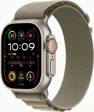 Apple Watch Ultra 2 z Alpine Loop Small Olive