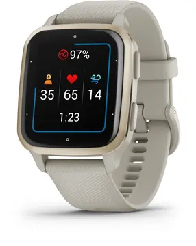 Garmin Venu SQ 2 Music french grey/cream złoty