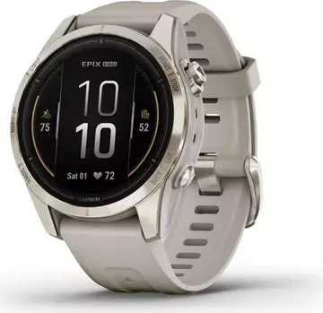 Garmin epix 2S Pro Sapphire light piaskowy/soft złoty