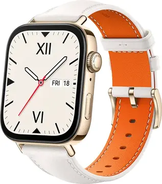 Huawei Watch Fit 3 z pasek ze skóry biały