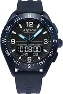 Alpina AlpinerX niebieski z pasek kauczukowy niebieski