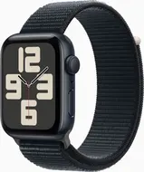 Apple Watch SE 2022 (GPS) 44mm Mitternacht z Sport Loop Mitternacht