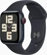 Apple Watch SE 2022 (GPS + Cellular) 40mm midnight z paskiem sportowym M/L midnight