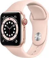 Apple Watch Series 6 (GPS + Cellular) 40mm aluminiowy złoty z paskiem sportowym różowy piaskowy