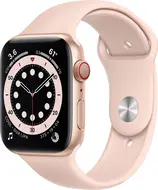 Apple Watch Series 6 (GPS + Cellular) 44mm aluminiowy złoty z paskiem sportowym różowy piaskowy