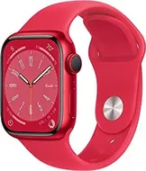 Apple Watch Series 8 (GPS) 41mm aluminiowy (PRODUCT)RED z paskiem sportowym (PRODUCT)RED