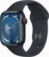 Apple Watch Series 9 (GPS + Cellular) 41mm aluminiowy Mitternacht z paskiem sportowym S/M Mitternacht