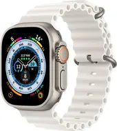 Apple Watch Ultra z Ocean opaska biały