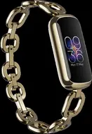 Fitbit Luxe Specials Edition tracker aktywności gorjana soft złoty stainless steel parker link bracelet