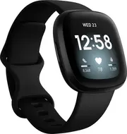 Fitbit Versa 3 tracker aktywności black/black aluminium
