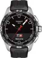 Tissot T-Touch Connect solar czarny/srebrny z pasek kauczukowy czarny
