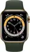 Apple Watch Series 6 (GPS + Cellular) 40mm stal szlachetna złoty z paskiem sportowym zyperngrün