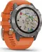 Garmin Fenix 6 Sapphire titanium/ember pomarańczowy