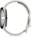 Google pikseli Watch 2 (Wi-Fi) Polished Silver z paskiem sportowym Porcelain