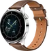 Huawei Watch 3 Classic srebrny z pasek ze skóry brązowy