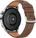Huawei Watch 3 Classic srebrny z pasek ze skóry brązowy