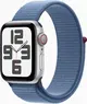 Apple Watch SE 2022 (GPS + Cellular) 40mm srebrny z Sport Loop winterblue