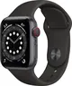 Apple Watch Series 6 (GPS + Cellular) 40mm aluminiowy space szary z paskiem sportowym czarny