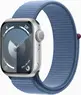 Apple Watch Series 9 (GPS) 41mm aluminiowy srebrny z Sport Loop winterblau