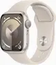 Apple Watch Series 9 (GPS) 41mm aluminiowy Polarstern z paskiem sportowym M/L Polarstern