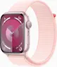 Apple Watch Series 9 (GPS) 45mm aluminiowy rosé z Sport Loop jasny róż