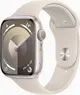 Apple Watch Series 9 (GPS) 45mm aluminiowy Polarstern z paskiem sportowym M/L Polarstern