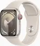 Apple Watch Series 9 (GPS + Cellular) 41mm aluminiowy Polarstern z paskiem sportowym S/M Polarstern