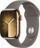 Apple Watch Series 9 (GPS + Cellular) 41mm stal szlachetna złoty z paskiem sportowym S/M tonbraun