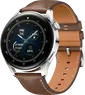 Huawei Watch 3 Classic srebrny z pasek ze skóry brązowy