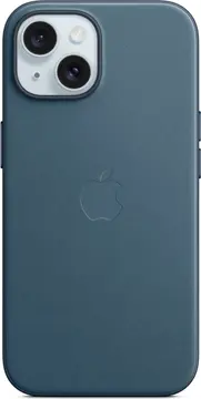 Apple Feingewebe etui z MagSafe do iPhone 15 niebieski pacyficzny