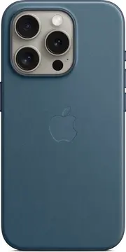 Apple Feingewebe etui z MagSafe do iPhone 15 Pro niebieski pacyficzny
