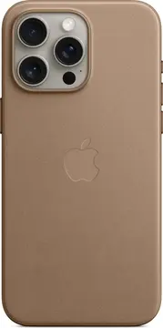 Apple Feingewebe etui z MagSafe do iPhone 15 Pro Max Taupe