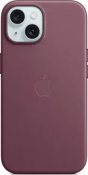 Apple Feingewebe etui z MagSafe do iPhone 15 Mulberry