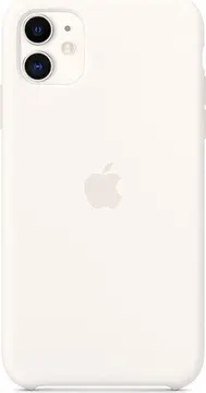Apple Silikonowe etui do iPhone'a 11 białe