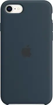 Apple Silikonowe etui do iPhone'a SE (2022) błękitna toń