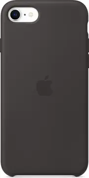Apple Silikonowe etui do iPhone'a SE (2020) czarne