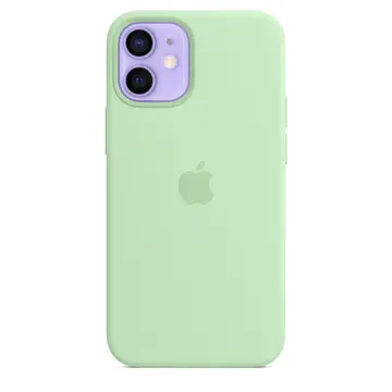 Apple Silikonowe etui z MagSafe do iPhone'a 12 mini pistacjowe