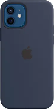 Apple Silikonowe etui z MagSafe do iPhone'a 12 / 12 Pro głęboki granat