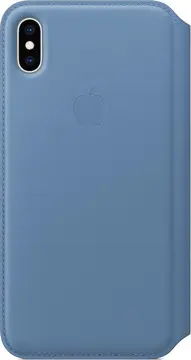 Apple Skórzane etui folio do iPhone'a XS Max chabrowe